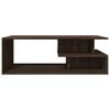 vidaXL Coffee Table Brown Oak 102x55x35 cm Engineered Wood