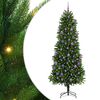 vidaXL Christmas Tree with 300 LEDs with Stand Green 240 cm PE