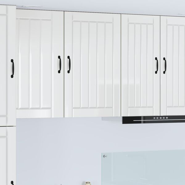 vidaXL Kitchen Cabinet High Gloss White 50 x 31 x 80 cm