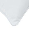 vidaXL Duvet Set with Pillow 3 pcs White Microfiber and Down Feather