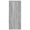 vidaXL Plant Stands 2 pcs Grey Sonoma 30x30x70 cm Engineered wood
