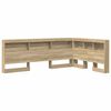 vidaXL Storage Headboard Sonoma Oak Engineered Wood