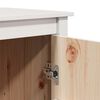 vidaXL Highboard White 83x41,5x100 cm Solid Wood Pine