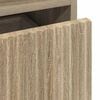 vidaXL Bedside Cabinet Sonoma oak 49 x 36 x 61 cm Engineered wood