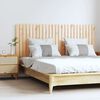 vidaXL Wall Headboard 159.5x3x60 cm Solid Wood Pine