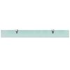 vidaXL Floating Shelf Glass 90x10 cm 8 mm