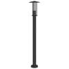 vidaXL Outdoor Floor Lamp Black 100 cm Stainless Steel