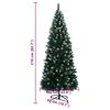 vidaXL Artificial Christmas Tree 300 LEDs 210 cm