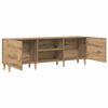 vidaXL TV Cabinet Artisan oak 150 x 30 x50 cm Engineered Wood