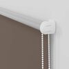 vidaXL Roller Blind Blackout Coffee 40x210 cm Fabric Width 35.7 cm Polyester