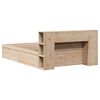vidaXL Bed Frame without Mattress 135x190 cm Double Solid Wood Pine