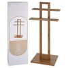 Bathroom Solutions Towel Holder Bamboo 38x32.5x70 cm
