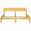 vidaXL Bed Frame without Mattress Solid Mango Wood 180 cm