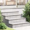 vidaXL Stair Tread Rectangular 2 pcs Silver 90 x 20 cm Aluminium