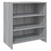vidaXL Sideboard Grey Sonoma 70x40.5x75 cm Engineered Wood
