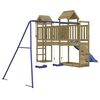 vidaXL Outdoor Playset | Natural pine | Impregnated pine wood | Large | Durable