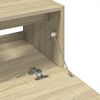 vidaXL Sink Cabinet Sonoma Oak 59x37x59 cm Engineered Wood