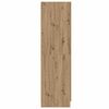 vidaXL Wardrobe Artisian Oak 82.5 x 51.5 x 180 cm Engineered Wood