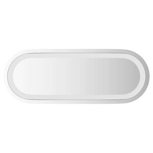 vidaXL LED Bathroom Mirror 40x15 cm Oval
