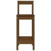 vidaXL 5 Piece Bar Set Honey Brown Solid Wood Pine