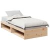 vidaXL Day Bed without Mattress 90x190 cm Solid Wood Pine