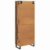 vidaXL Highboard Old Wood 69.5 x 34 x 180 cm Engineered Wood