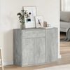 vidaXL Sideboard Concrete Grey 88x30x70 cm Engineered Wood