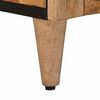vidaXL Sideboard with Storage Natural 60 x 33 x 75 cm Solid Mango Wood