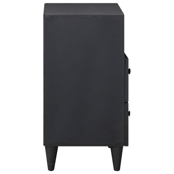 vidaXL Bedside Table Multicolour 50 x 33 x 60 cm Solid Mango Wood