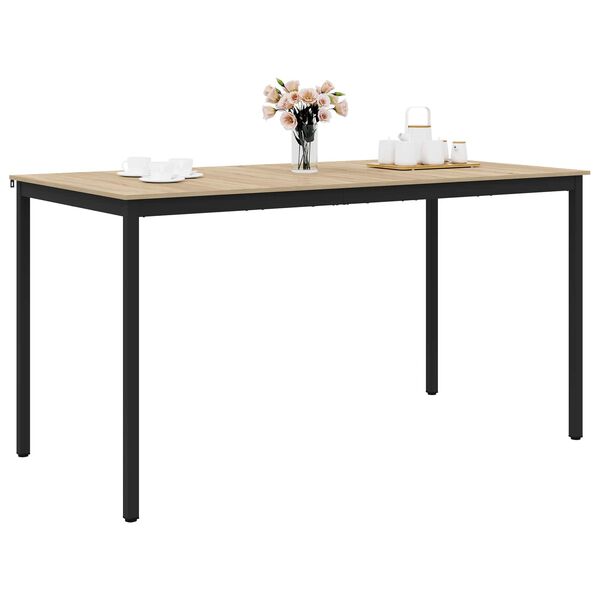 vidaXL Standing Bar Table Engineered Wood