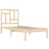 vidaXL Bed Frame without Mattress 90x190 cm Single Solid Wood Pine