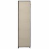 vidaXL Folding Wardrobe Cream 110x45x175 cm Fabric