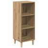 vidaXL Sideboard Artisan Oak 34.5 x 32.5 x 90 cm Engineered Wood