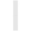 vidaXL Book Cabinet White 100 x 30 x 198 cm Engineered Wood