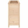 vidaXL Garden Raised Bed 119.5x40x78 cm Solid Wood Pine