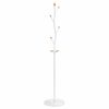 vidaXL Coat Stand White 177 cm Powder-coated Iron