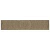 vidaXL Area Rug Natural and Black 80 x 400 cm Jute