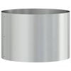 vidaXL Garden Planter 5 pcs Silver 30 x 30 x 20 cm Galvanised Steel