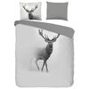 Pure Duvet Cover GREY DEER 140x200/220 cm