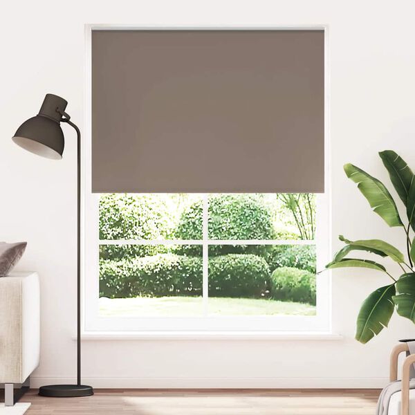 vidaXL Roller Blind Blackout 140 x 230 cm Coffee