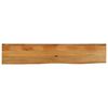 vidaXL Table Top Live Edge 140x30x2,5 cm Solid Wood Mango