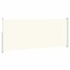 vidaXL Patio Retractable Side Awning 200x500 cm Cream