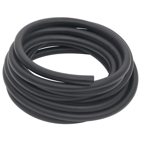 vidaXL Hybrid Air Hose Black 0.6" 5 m Rubber and PVC