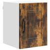 vidaXL Wall Cabinet PORTO Smoked Oak 30 x 31 x 40 cm Engineered Wood