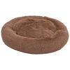 vidaXL Washable Dog & Cat Cushion Brown 50x50x12 cm Plush