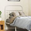 vidaXL Metal Headboard White 75 cm