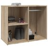 vidaXL Dressing Cabinet Sonoma Oak 80x40x65 cm Engineered Wood