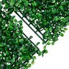 vidaXL Artificial Shrub Leaf Fence&nbsp;6 pcs Green 50x50 cm