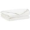 vidaXL Duvet FULDA 220 x 260 cm Summer 100 GSM 90% Goose Down White