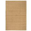 vidaXL Rug Rectangular Natural 80x160 cm Jute